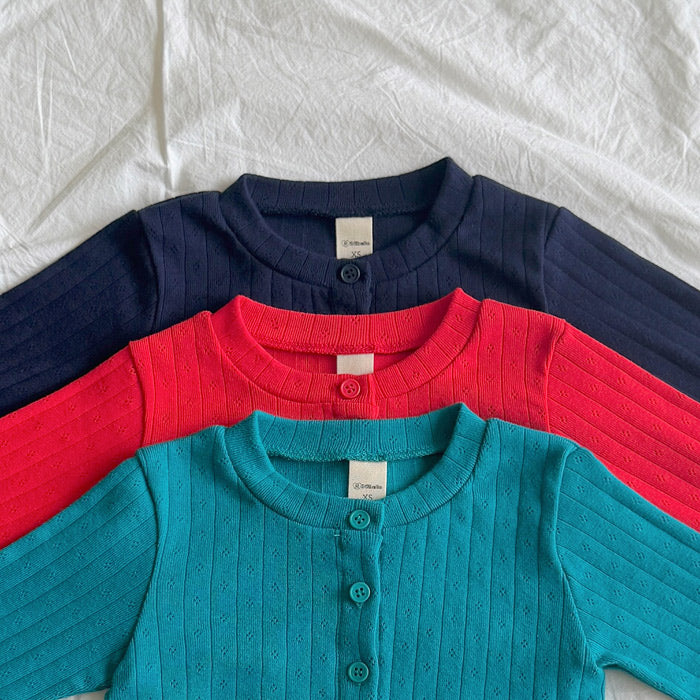 ［ninibello］Melvil eyelet cardigan