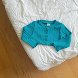 ［ninibello］Melvil eyelet cardigan