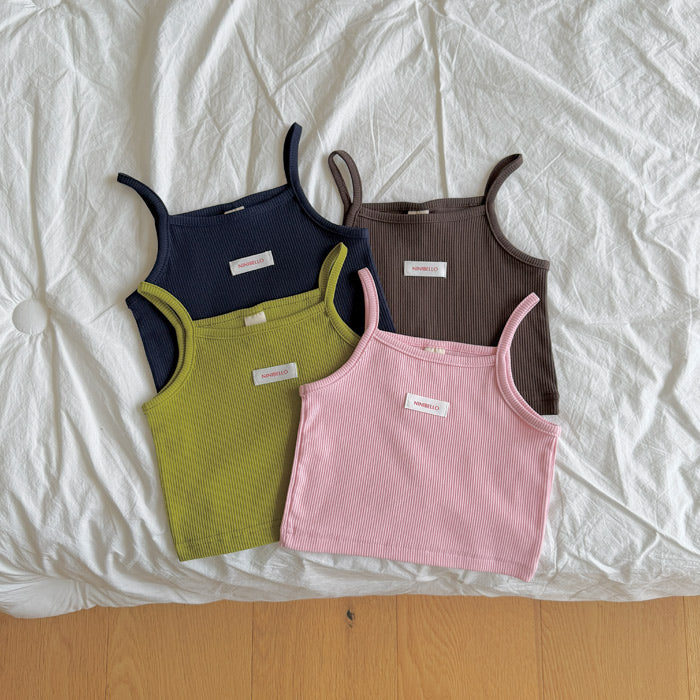 ［ninibello］Bib rib camisole