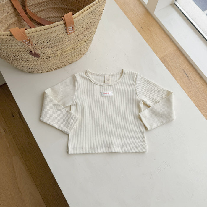 ［ninibello］Bib rib tee