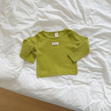 ［ninibello］Bib rib tee