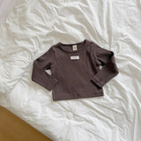 ［ninibello］Bib rib tee