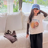 ［ninibello］Bib rib tee