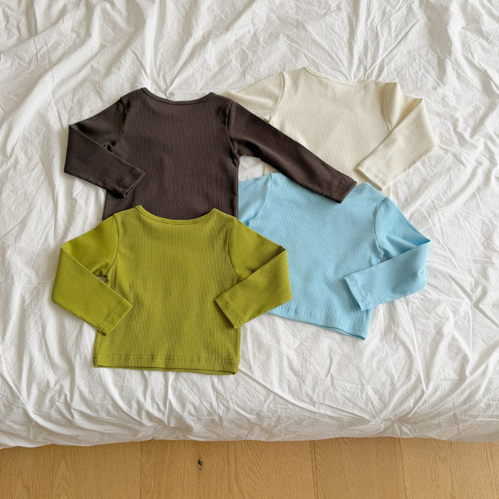 ［ninibello］Bib rib tee