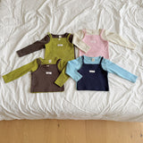 ［ninibello］Bib rib tee