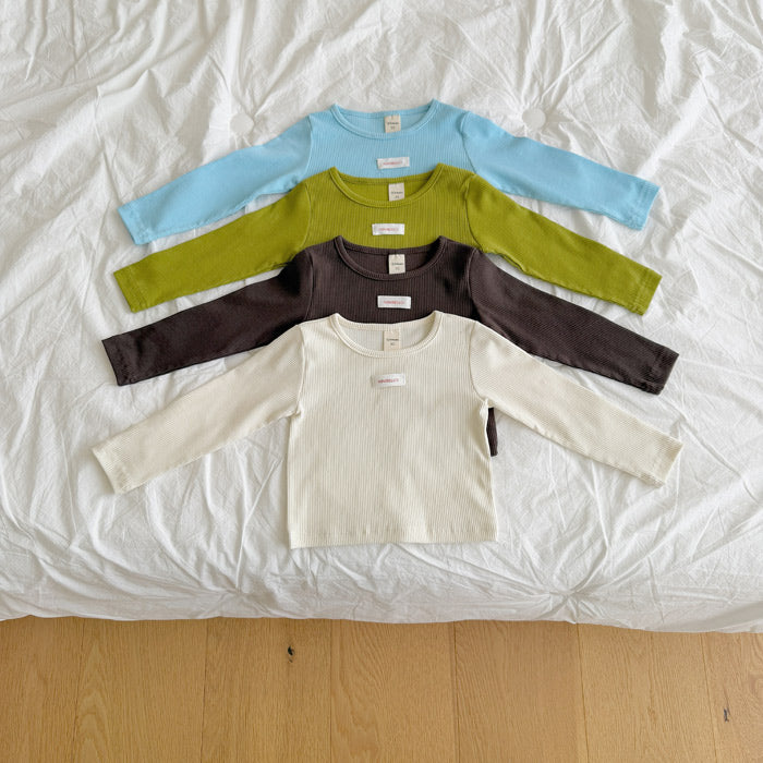 ［ninibello］Bib rib tee