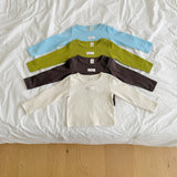 ［ninibello］Bib rib tee