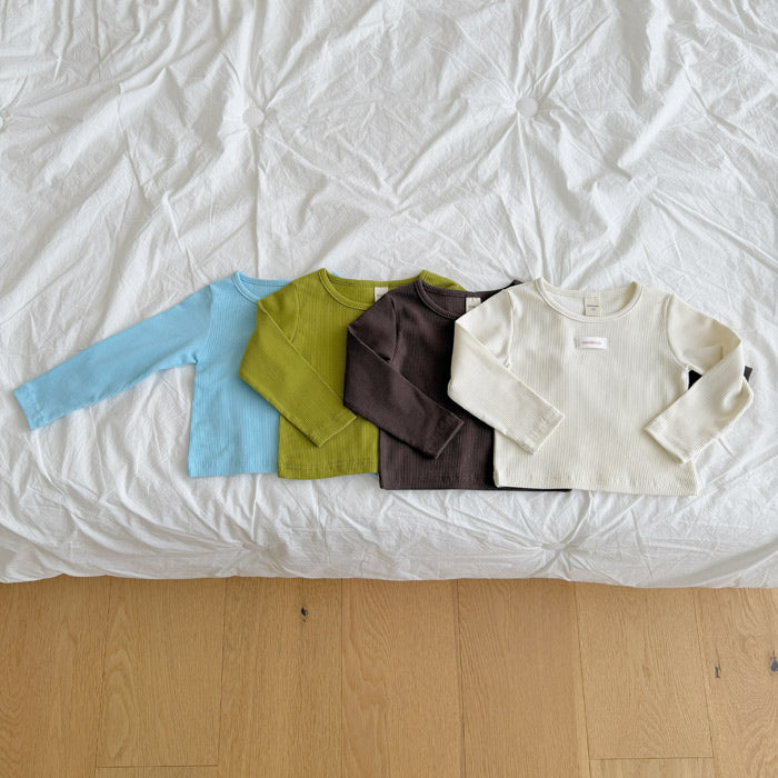 ［ninibello］Bib rib tee