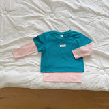 ［ninibello］Layered tee set