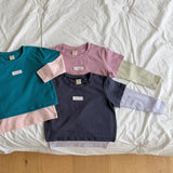 ［ninibello］Layered tee set