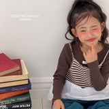 ［ninibello］Tammy stripe bustier