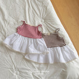 ［ninibello］Tammy stripe bustier