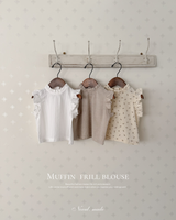 *Noeul.made* Muffin frill blouse