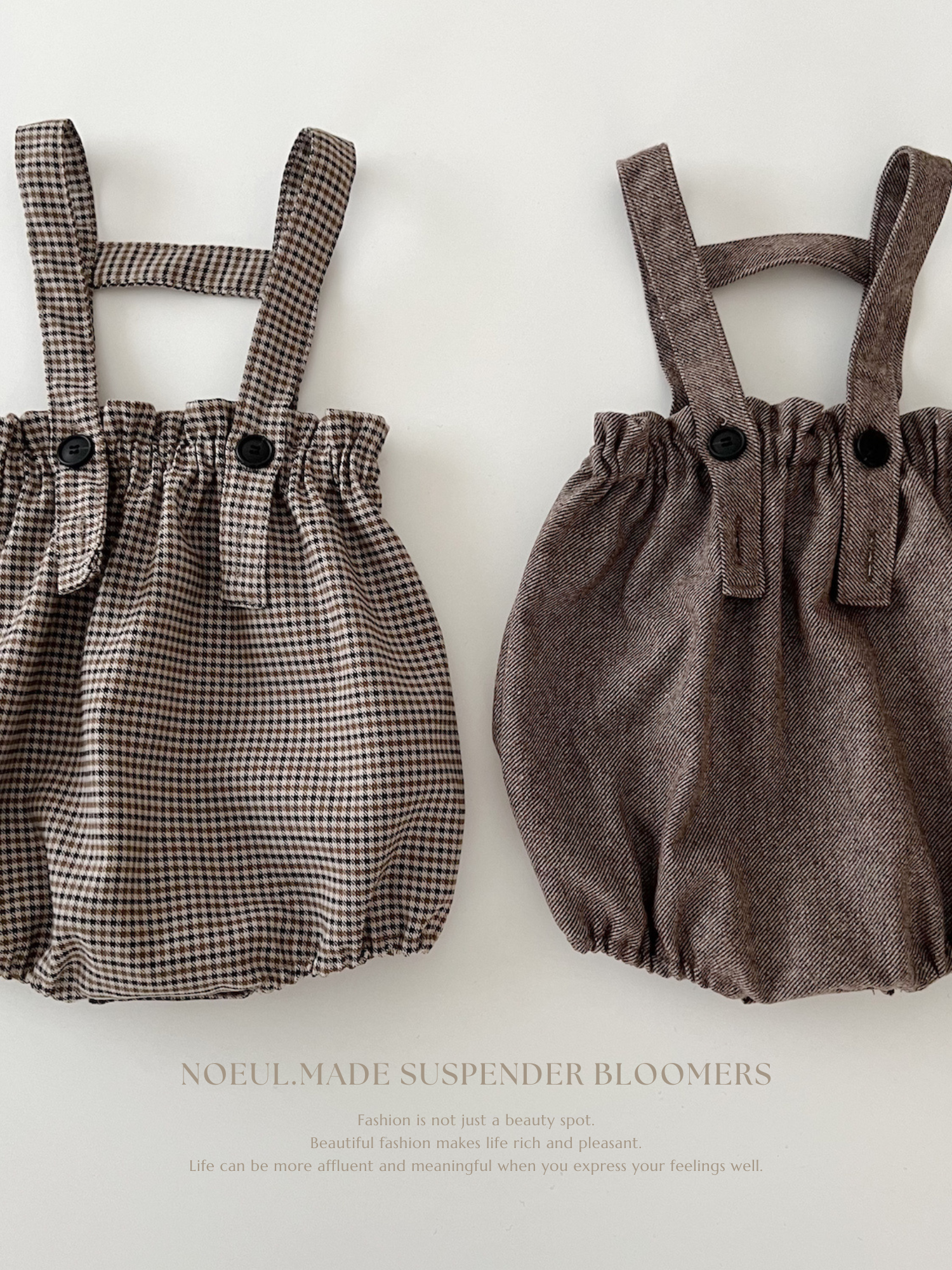 *Noeul.made* Suspender bloomers