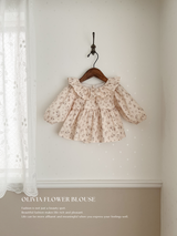 Olivia flower blouse