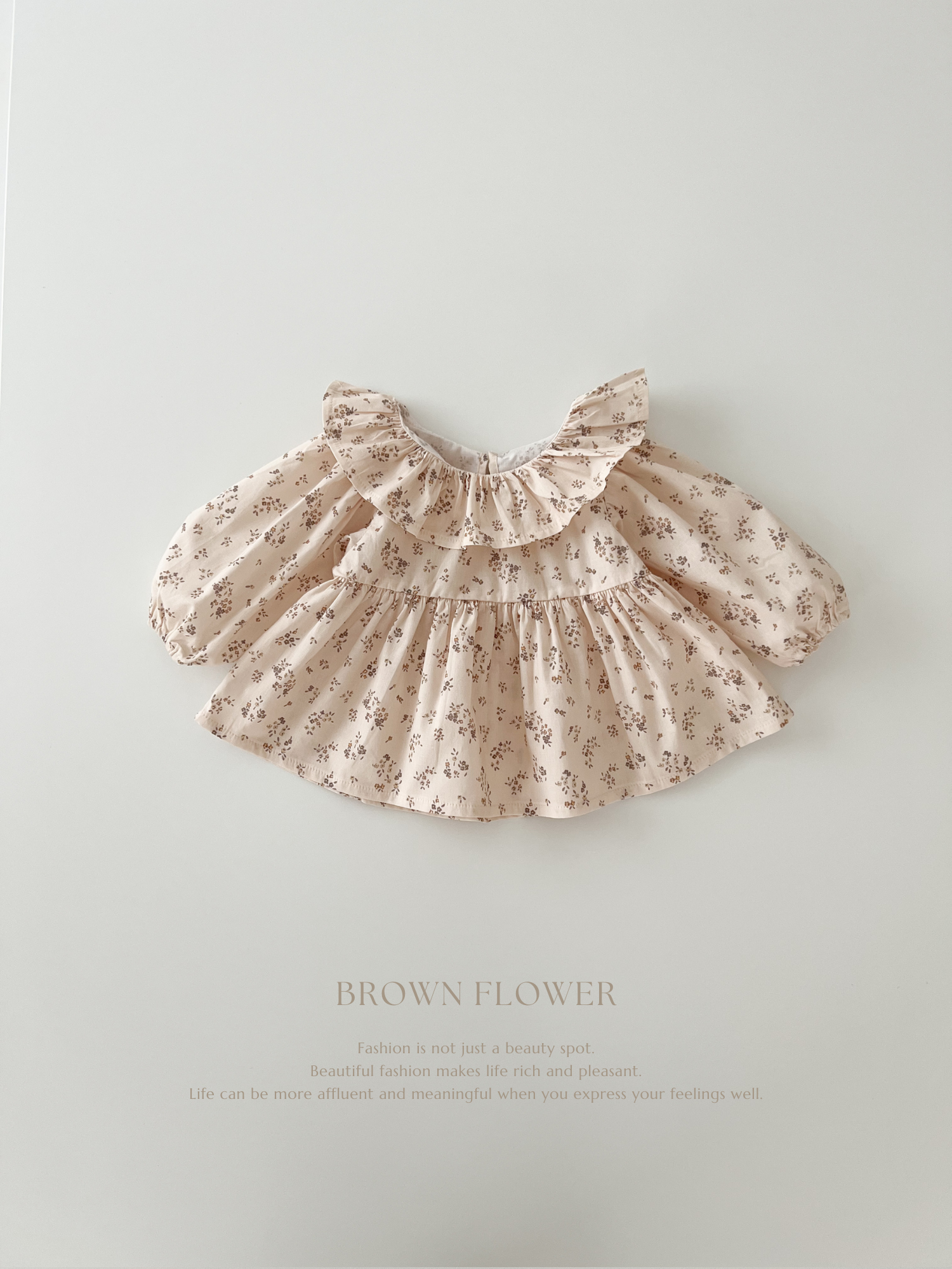 Olivia flower blouse