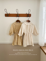 Peony smock one-piece