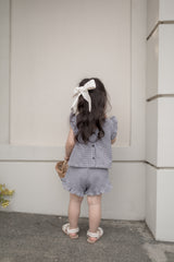 Romantic ribbon frill set