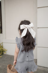 Romantic ribbon frill set