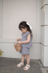 Romantic ribbon frill set