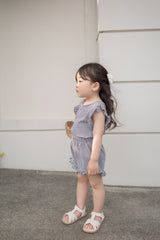 Romantic ribbon frill set