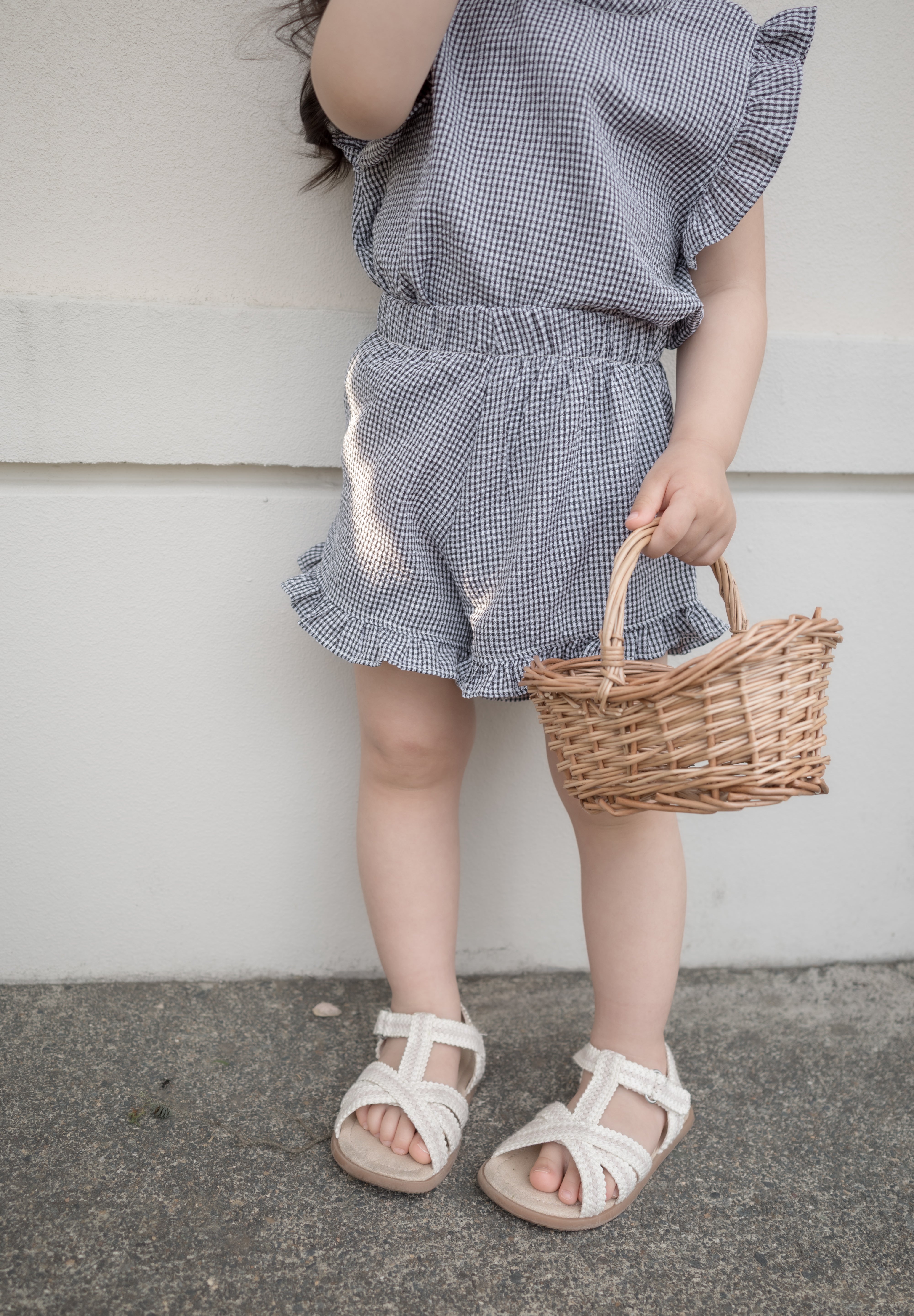 Romantic ribbon frill set