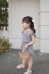 Romantic ribbon frill set