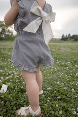 Romantic ribbon frill set