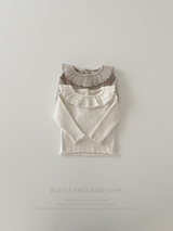 Ruffle frill bebe tops