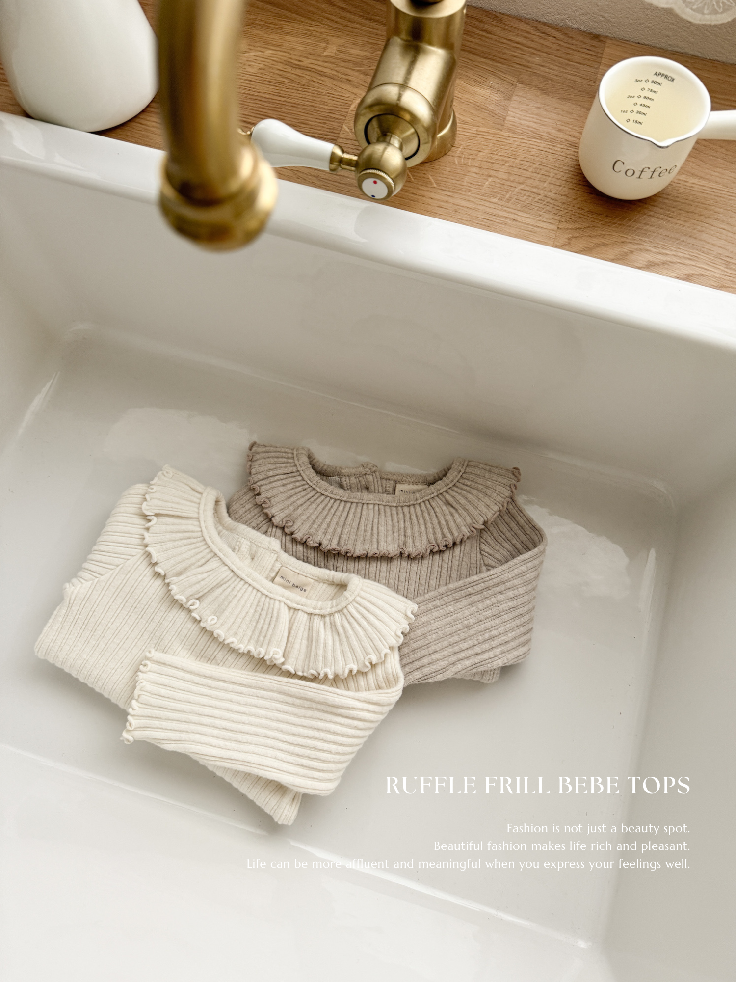 Ruffle frill bebe tops