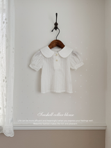 Seashell collar blouse