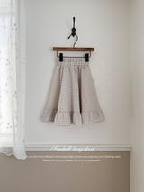 Seashell long skirt