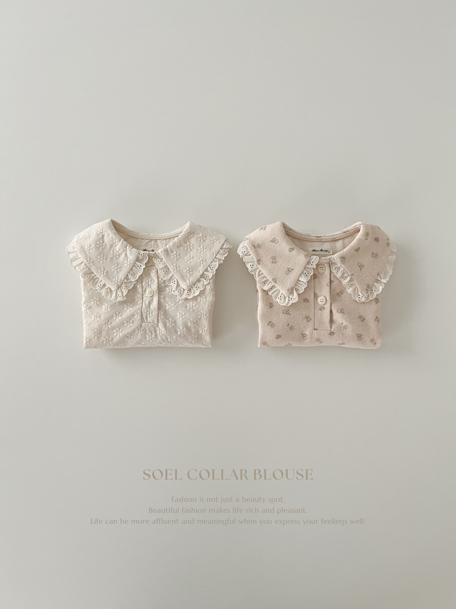 Soel collar blouse