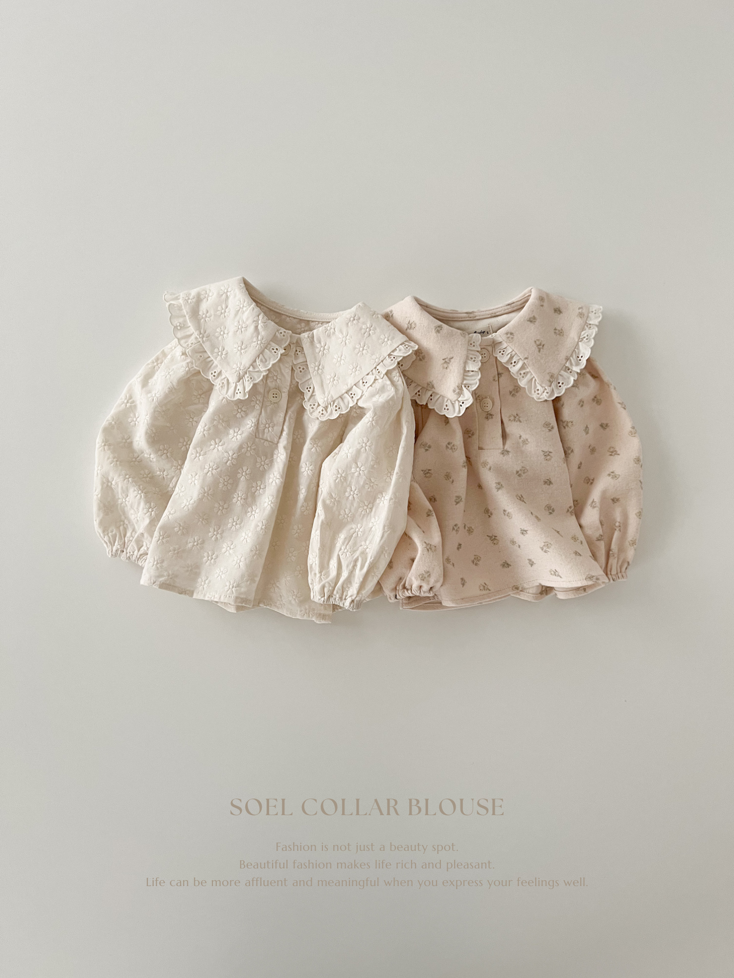 Soel collar blouse