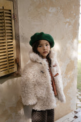 [OREN] Berni toggle fur jacket