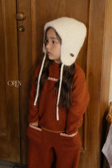 [OREN] Flip knit brim beanie