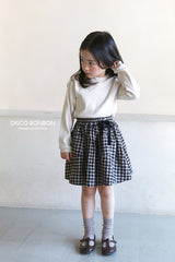 ［DISCO BONBON］Ribbon tie skirt