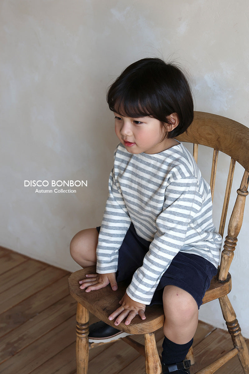 ［DISCO BONBON］Saint stripe honey tee