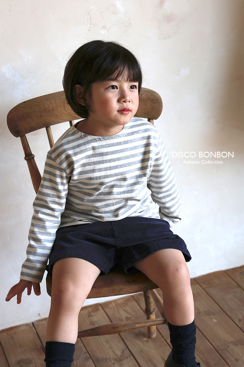 ［DISCO BONBON］Saint stripe honey tee