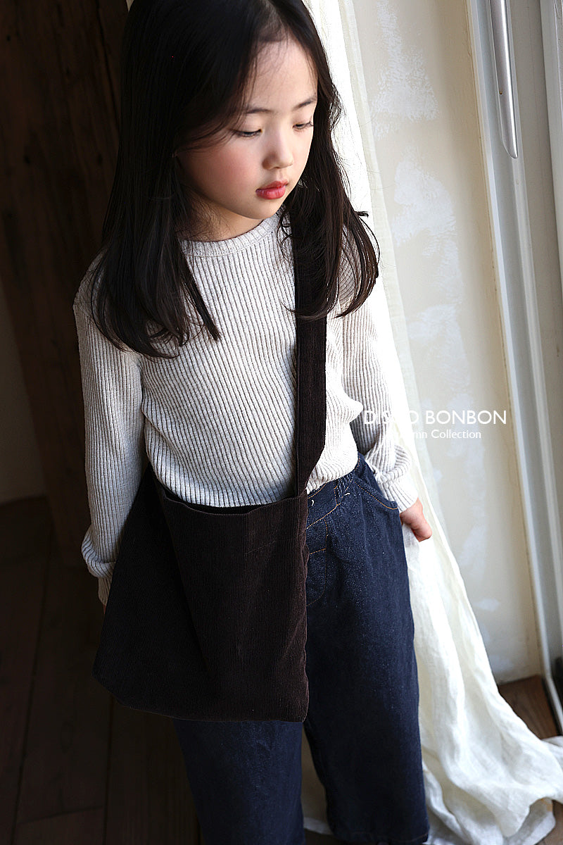 ［DISCO BONBON］Rib knit tops