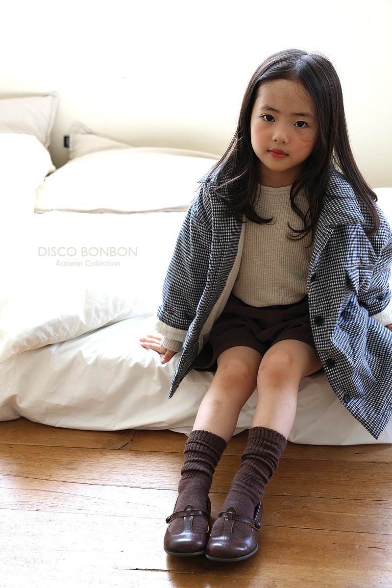 ［DISCO BONBON］Rib knit tops