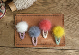 [FLO] Cream puff hairpin
