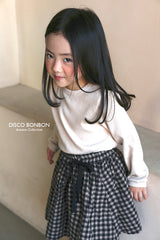 ［DISCO BONBON］Ribbon tie skirt