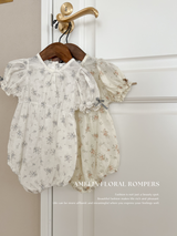 Amelia floral rompers