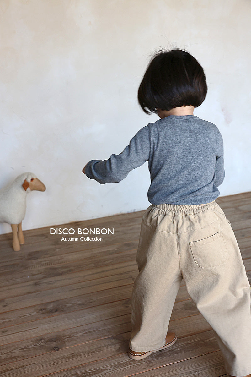 ［DISCO BONBON］Play cotton pants