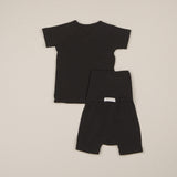 ［peekaboo］Ribbon newborn set (short sleeve)