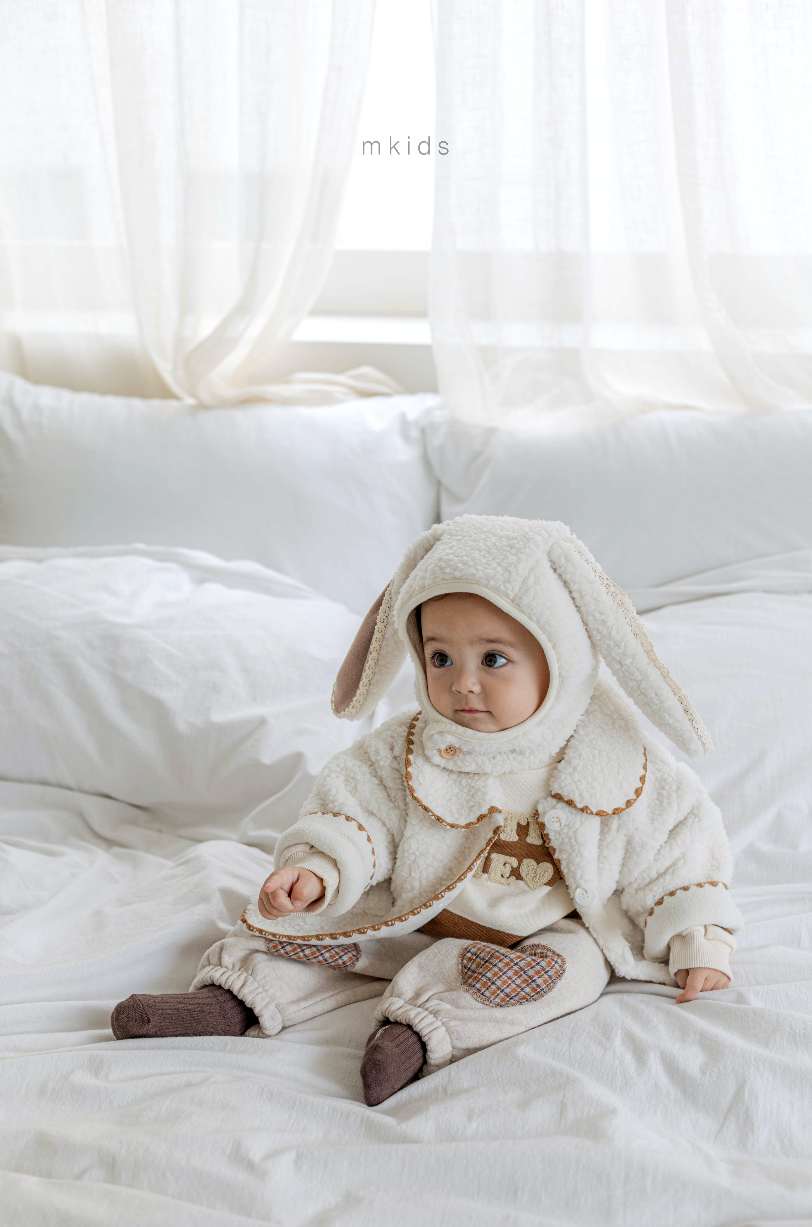 ［mkids］Melody boa jacket