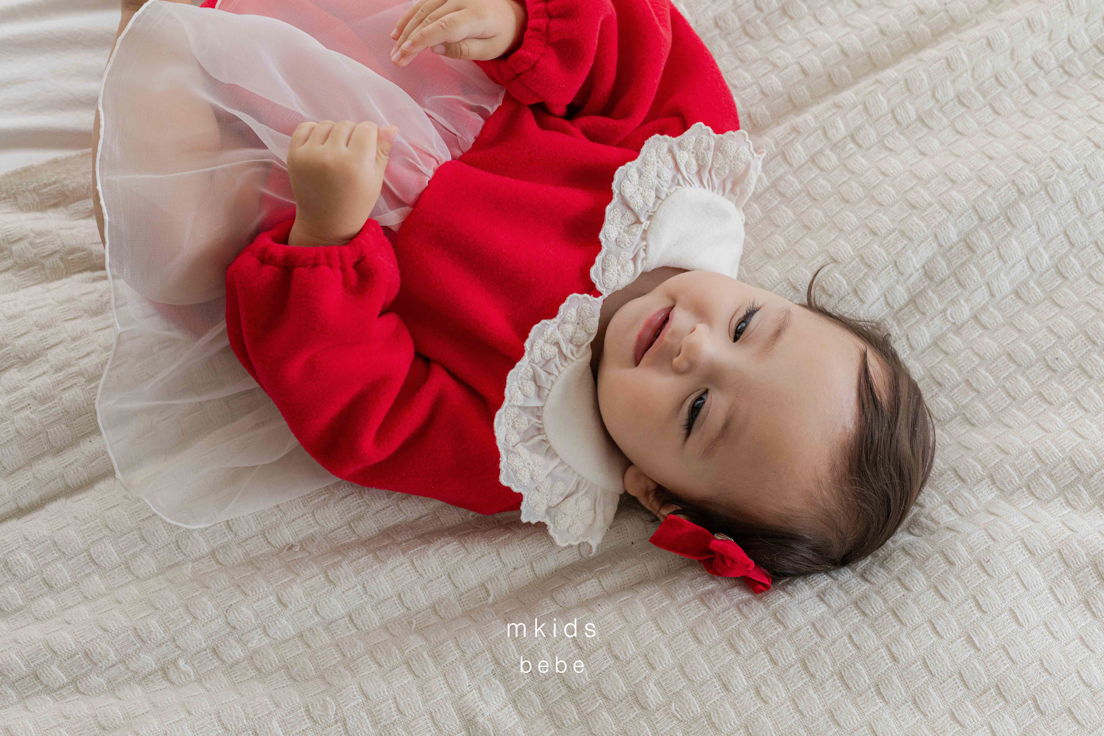 ［mkids］Pure fleece rompers