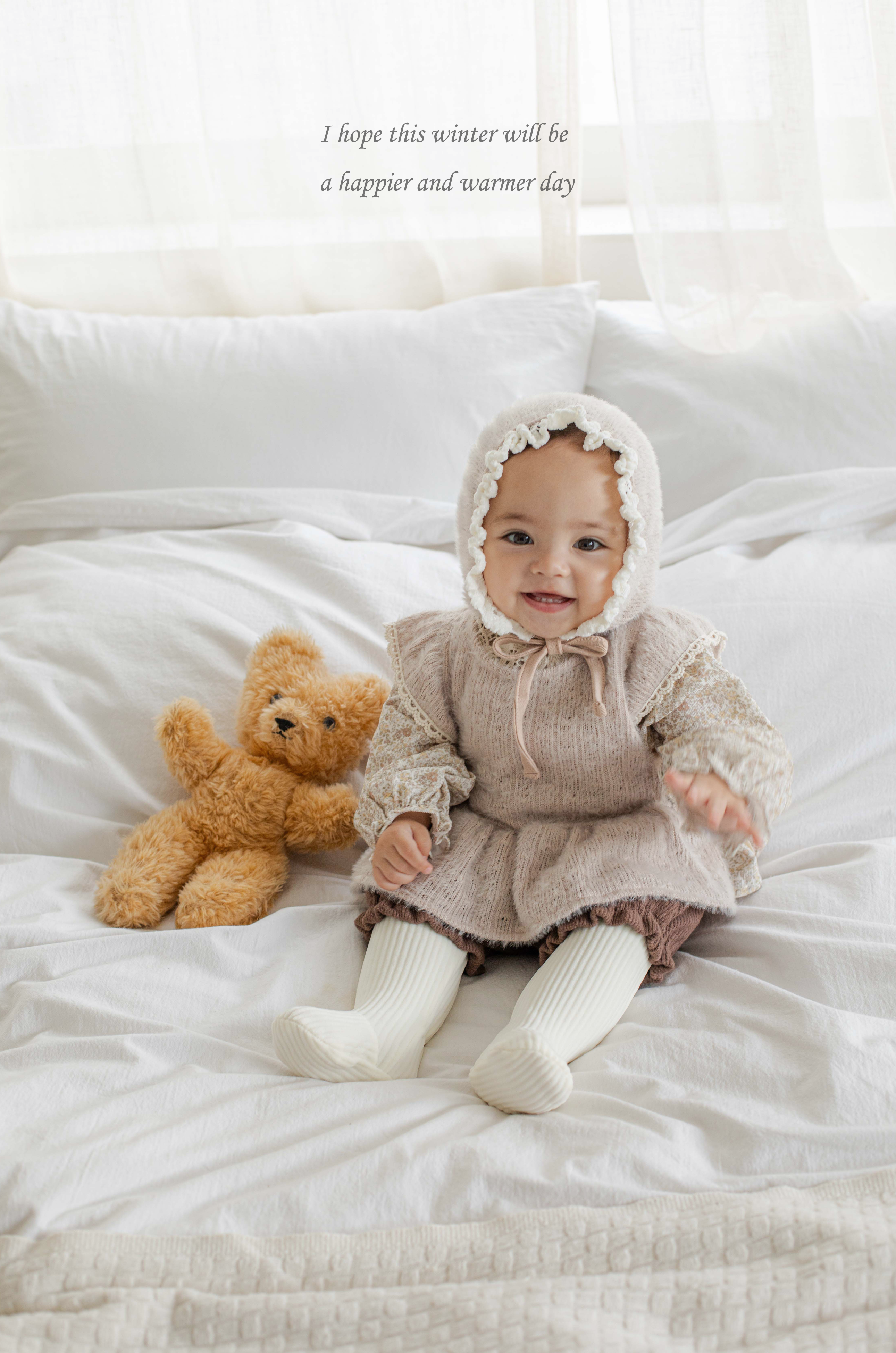 ［mkids］Soft knit bustier