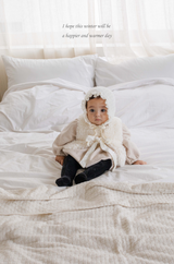 ［mkids］Soft frill bonnet